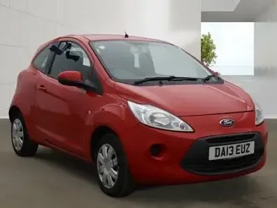 Used Ford Ka S 69 HP (50 kW) 2013 Red Hatchback