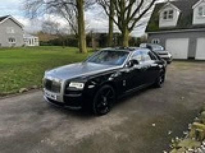 Used Rolls Royce Ghost 563 HP (414 kW) 2014 Black Sedan