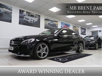 used Mercedes C220 C-Class Saloond AMG Line 9G-Tronic Plus auto (12/16 on) 4d