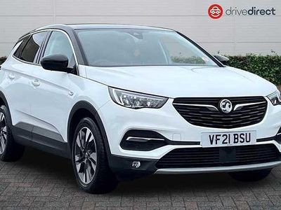 Used Vauxhall Grandland X S 131 HP (96 kW) 2020 White SUV