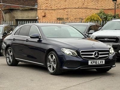 Blue Used 2016 Mercedes E220 SE Sedan | £10,840 (Fair price)
