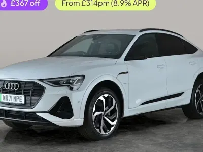 Begagnad Audi e-tron Sportback Black Edition 300 kW (408 HK) 2022 SUV