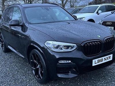 Used BMW X3 M Sport 190 HP (139 kW) 2018 Black SUV