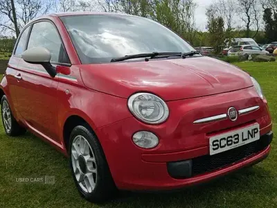 Used Fiat 500 69 HP (50 kW) 2014 Red Hatchback