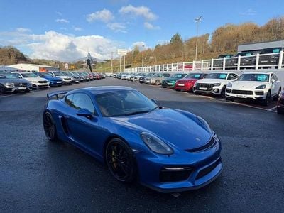 Blue Used 2016 Porsche Cayman GT4 Coupe | £59,999 (A bit pricey)