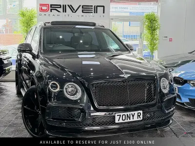 Used Bentley Bentayga 435 HP (319 kW) 2018 Black SUV