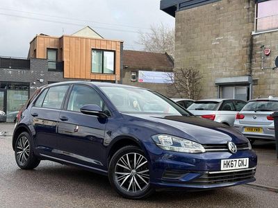 Used VW Golf VII SE 125 HP (91 kW) 2017 Blue Hatchback