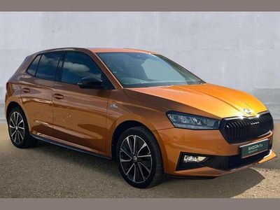 Used Skoda Fabia Monte Carlo 110 HP (80 kW) 2022 Orange Hatchback