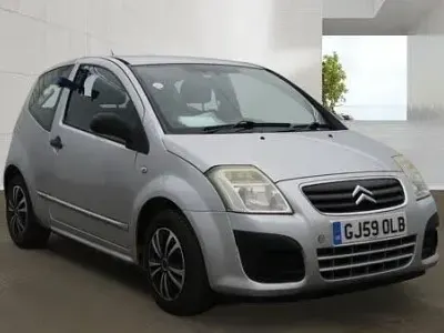 Used Citroën C2 VTR Sport 60 HP (44 kW) 2009 Silver Hatchback