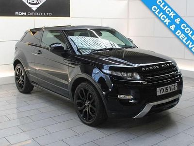 Used Land Rover Range Rover evoque Dynamic 190 HP (139 kW) 2015 Black Coupe