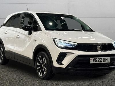 Used Vauxhall Crossland Design Edition 83 HP (61 kW) 2022 White SUV
