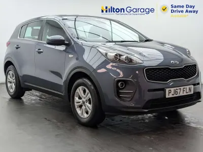 Used Kia Sportage 177 HP (130 kW) 2017 Blue SUV