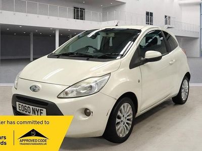 Used Ford Ka Zetec 69 HP (50 kW) 2010 White Hatchback