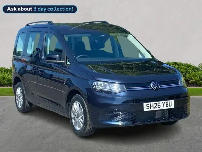 New VW Caddy Life 2026 Blue MPV