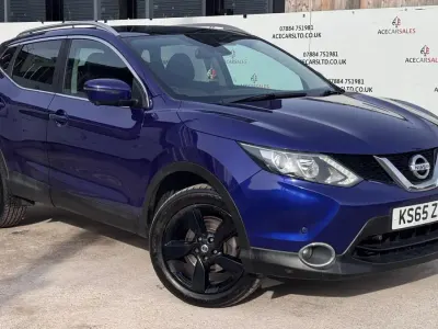 Used Nissan Qashqai N-TEC 110 HP (80 kW) 2016 Blue SUV