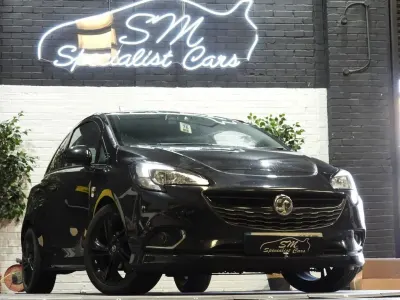 Used Vauxhall Corsa Edition 90 HP (66 kW) 2016 Black Hatchback