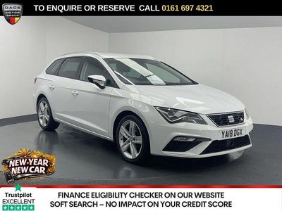 White Used 2018 Seat Leon ST FR Estate | £10,970 (A bit pricey)