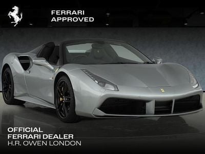 Used Ferrari 488 2018 Grigio titanio metallic Cabriolet