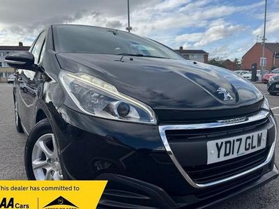 Black Used 2017 Peugeot 208 Active Hatchback | £4,595 (Fair price)