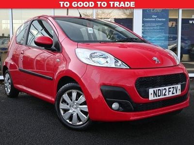 Red Used 2012 Peugeot 107 Active Hatchback | £1,995 (Fair price)