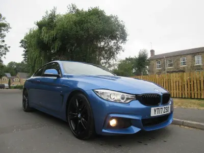 Used BMW 420 M Sport 190 HP (139 kW) 2017 Blue Coupe