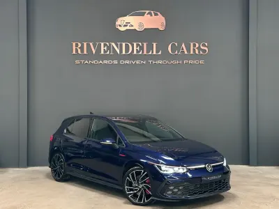Used VW Golf VII GTI 2020 Blue Hatchback