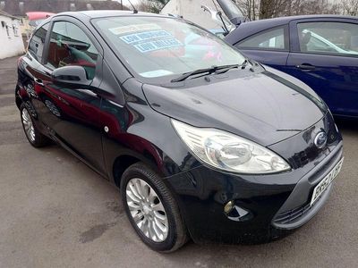 Used Ford Ka Zetec 69 HP (50 kW) 2012 Black Hatchback