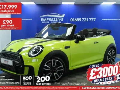 Used Mini Cooper Cabriolet Sport 136 HP (100 kW) 2021 Yellow Cabriolet