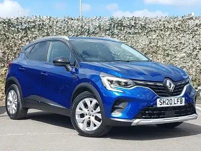 Usado Renault Captur Iconic 130 HP (95 kW) 2020 Azul SUV