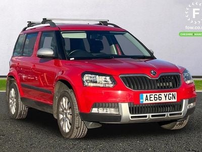 Red Used 2016 Skoda Yeti SE SUV | £15,299 (Fair price)