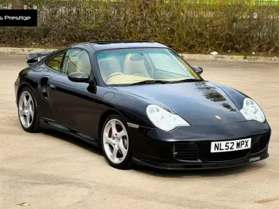 Used Porsche 996 Turbo 414 HP (304 kW) 2002 Black Coupe