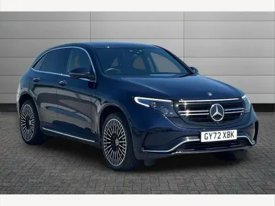 Used Mercedes EQC400 AMG Line Premium 300 kW (408 HP) 2022 Blue SUV