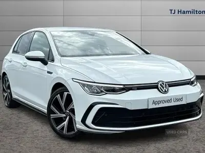 Używany VW Golf VII R-line 150 KM (110 kW) 2020 Biały Hatchback