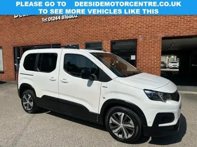 Used Peugeot Rifter GT-line 100 HP (73 kW) 2019 White MPV