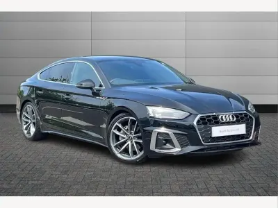 Used Audi A5 S-Line 204 HP (150 kW) 2024 Black Hatchback