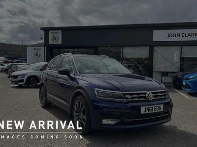 Used VW Tiguan R-line 147 HP (108 kW) 2016 Blue SUV