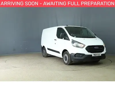 Used Ford Transit Custom 105 HP (77 kW) 2021 White Van