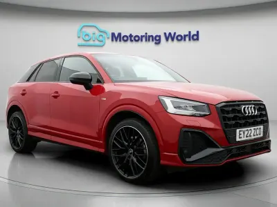 Used Audi Q2 Black Edition 150 HP (110 kW) 2022 Red SUV