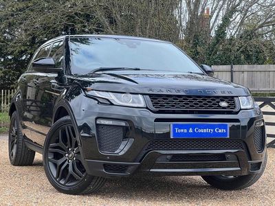 Used Land Rover Range Rover evoque HSE Dynamic 2016 Black Estate