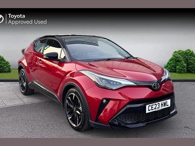 Used Toyota C-HR Sport 122 HP (89 kW) 2023 Scarlet flare bitone SUV