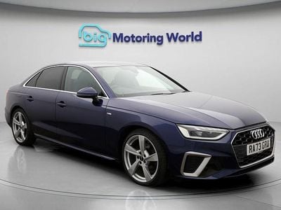 Used Audi A4 S-Line 150 HP (110 kW) 2024 Blue Sedan