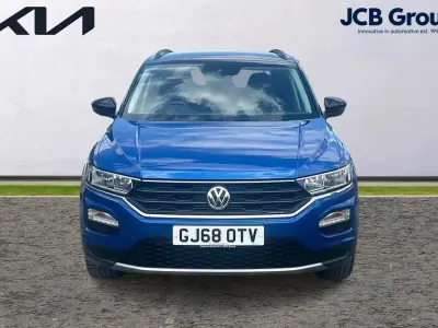 Used VW T-Roc Design 113 HP (83 kW) 2018 Blue SUV