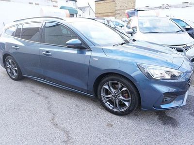 Used Ford Focus ST-Line 125 HP (91 kW) 2020 Blue Estate