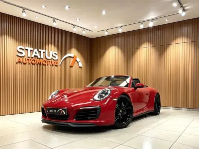 Used Porsche 911 Carrera Cabriolet 370 HP (272 kW) 2017 Carmine red Cabriolet
