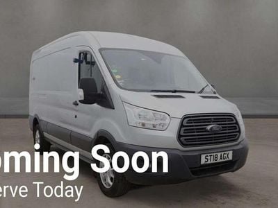 Used Ford Transit 170 HP (125 kW) 2018 Silver Van