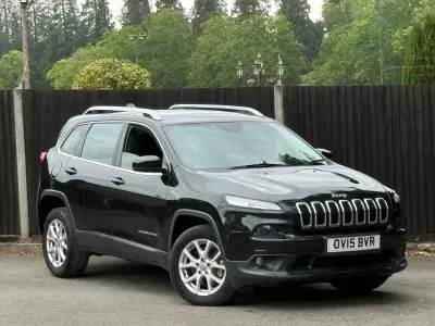 Begagnad Jeep Cherokee Longitude 170 HK (125 kW) 2015 Svart SUV