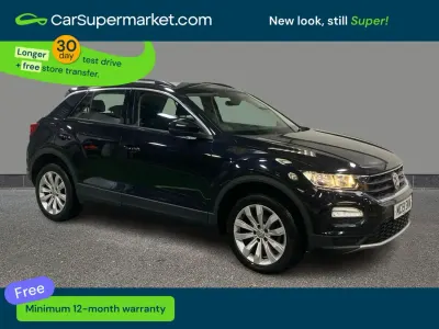 Używany VW T-Roc SE 2019 Czarny SUV