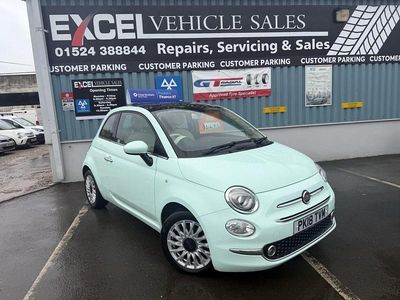 Used Fiat 500 Lounge 69 HP (50 kW) 2018 Green Hatchback