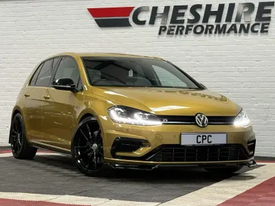 Used VW Golf VII R 360 HP (264 kW) 2017 Yellow Hatchback