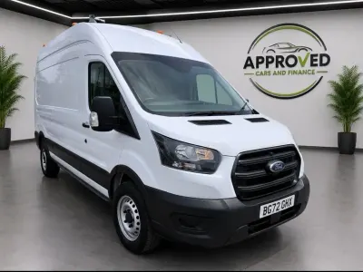 Used Ford Transit 130 HP (95 kW) 2022 White Van